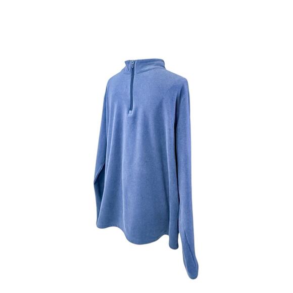 Mondetta Blue Quarter-Zip Pullover - Size Large - Picture 2 of 6